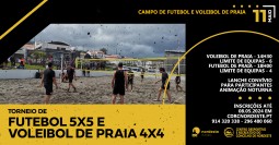 JOGOS DE FUTEBOL DE PRAIA –11 de Maio – Reinauguração do Campo de Jogos de Areia 2024