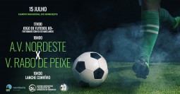 Jogo de Futebol de Veteranos - Jogo realizado no âmbito das Festas do Nordeste 2023.