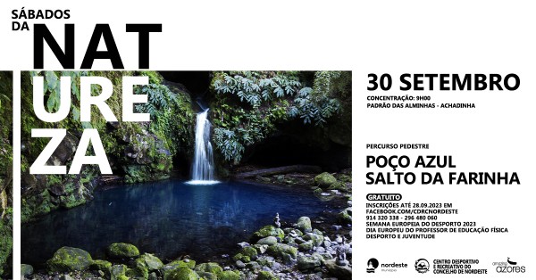Sábados da Natureza - Percurso Pedestre - Poço Azul - Salto da Farinha