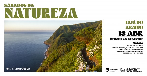 Sábados da Natureza 2024 - Novos Percursos - Percurso Pedestre - Fajã do Araújo.