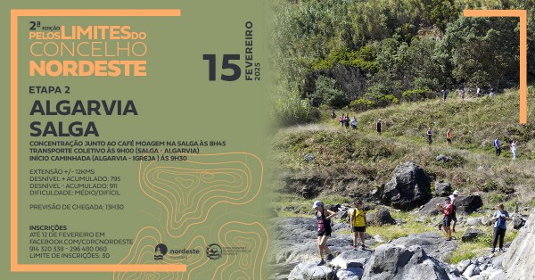 2.ª Edição - Pelos Limites do Concelho do Nordeste - 2.ª Etapa 