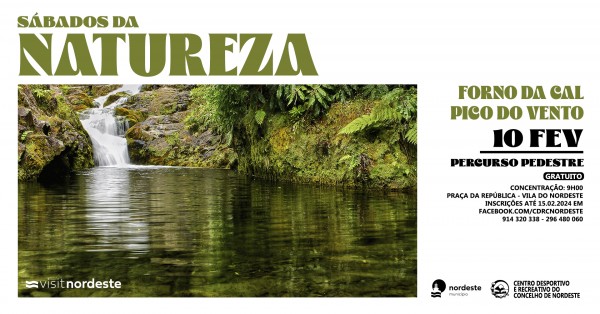 Sábados da Natureza 2024 - Novos Percursos - Percurso Pedestre - Trilho Forno da Cal - Pico do Vento