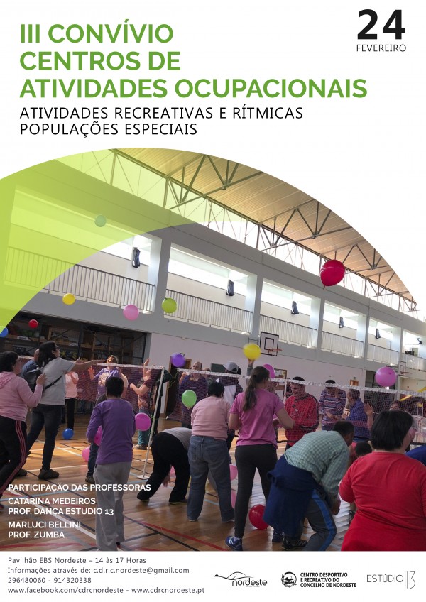 III CONVÍVIO CENTROS DE ATIVIDADES OCUPACIONAIS
