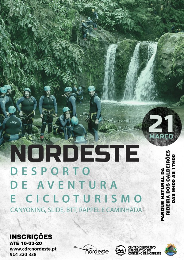 Desporto Aventura Nordeste – Canyoning, Slide, BTT, Rappel e Cam