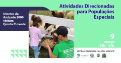 Utentes da Instituição Amizade 2000 visitam Quinta Pimentel – Nordeste