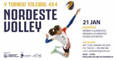 V TORNEIO DE VOLEIBOL 4X4 – NORDESTE VOLLEY COM 10 EQUIPAS E MAIS DE 50 PARTICIPANTES