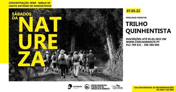 SÁBADOS DA NATUREZA – TRILHO QUINHENTISTA