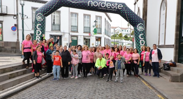 OUTUBRO ROSA COM MAIS DE 60 PARTICIPANTES