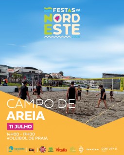 Dinamização de Atividades Desportivas e Recreativas nas Festas do Nordeste - Campo de Areia.