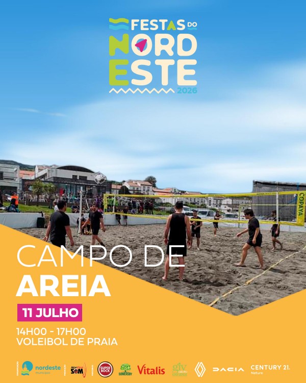 Dinamização de Atividades Desportivas e Recreativas nas Festas do Nordeste - Campo de Areia.
